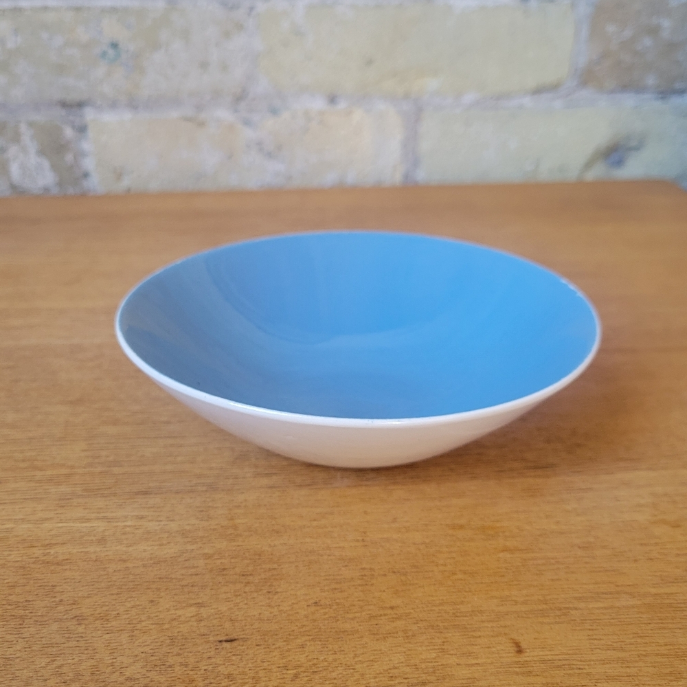 Vintage Light Blue Small Ceramic Tinket Dish/Bowl